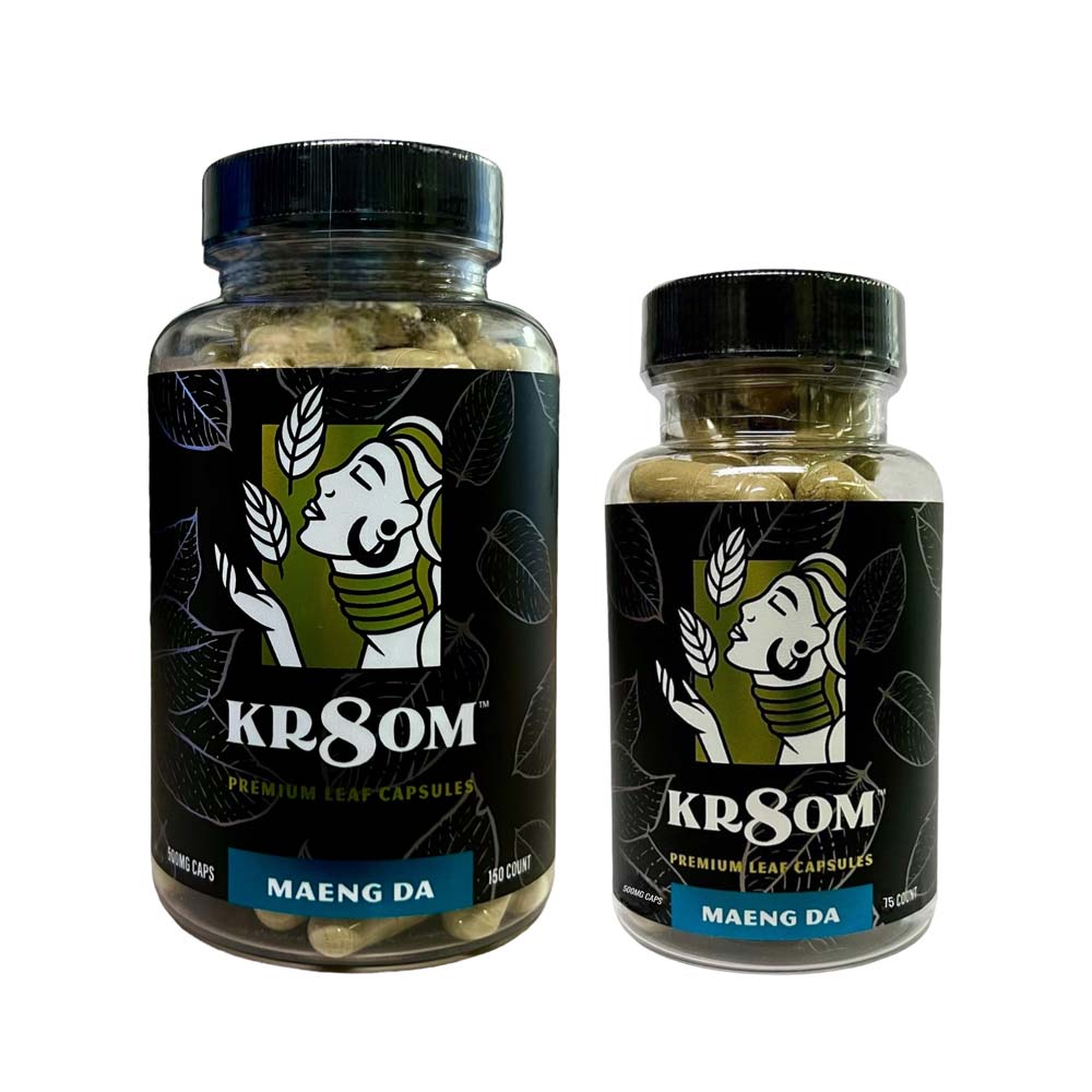 Kr8om Kratom Capsules 500mg Maeng Da