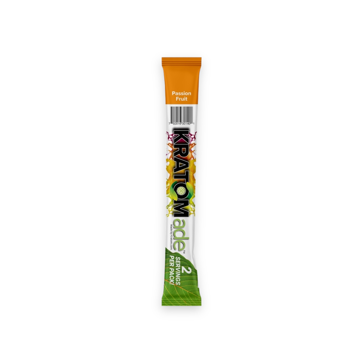 Kratomade 100mg Kratom Extract Passion Fruit Drink Mix