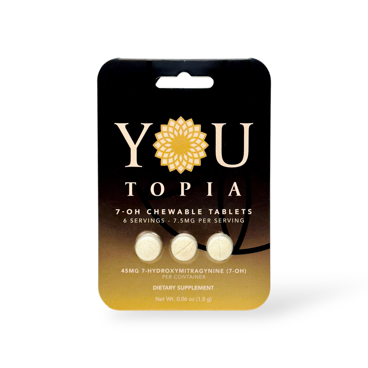 You Topia 7-OH Chewable Tablets 15mg Per Tablet