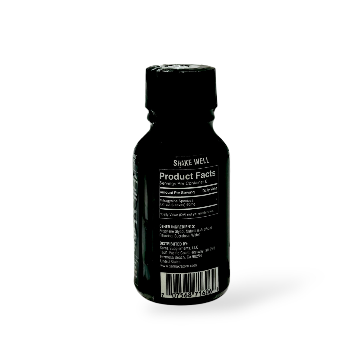 Soma Nano Kratom Shot Chocolate Mint 300mg – 15ml Bottle