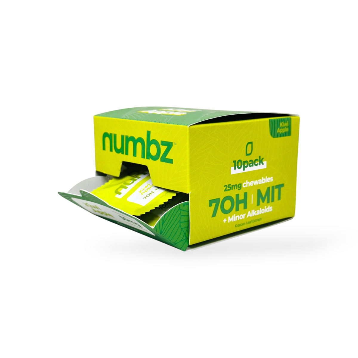 ナンヨウハギ Numbz 7-OH + MIT 25mg Kiwi Apple 2ct Chewable Tablets