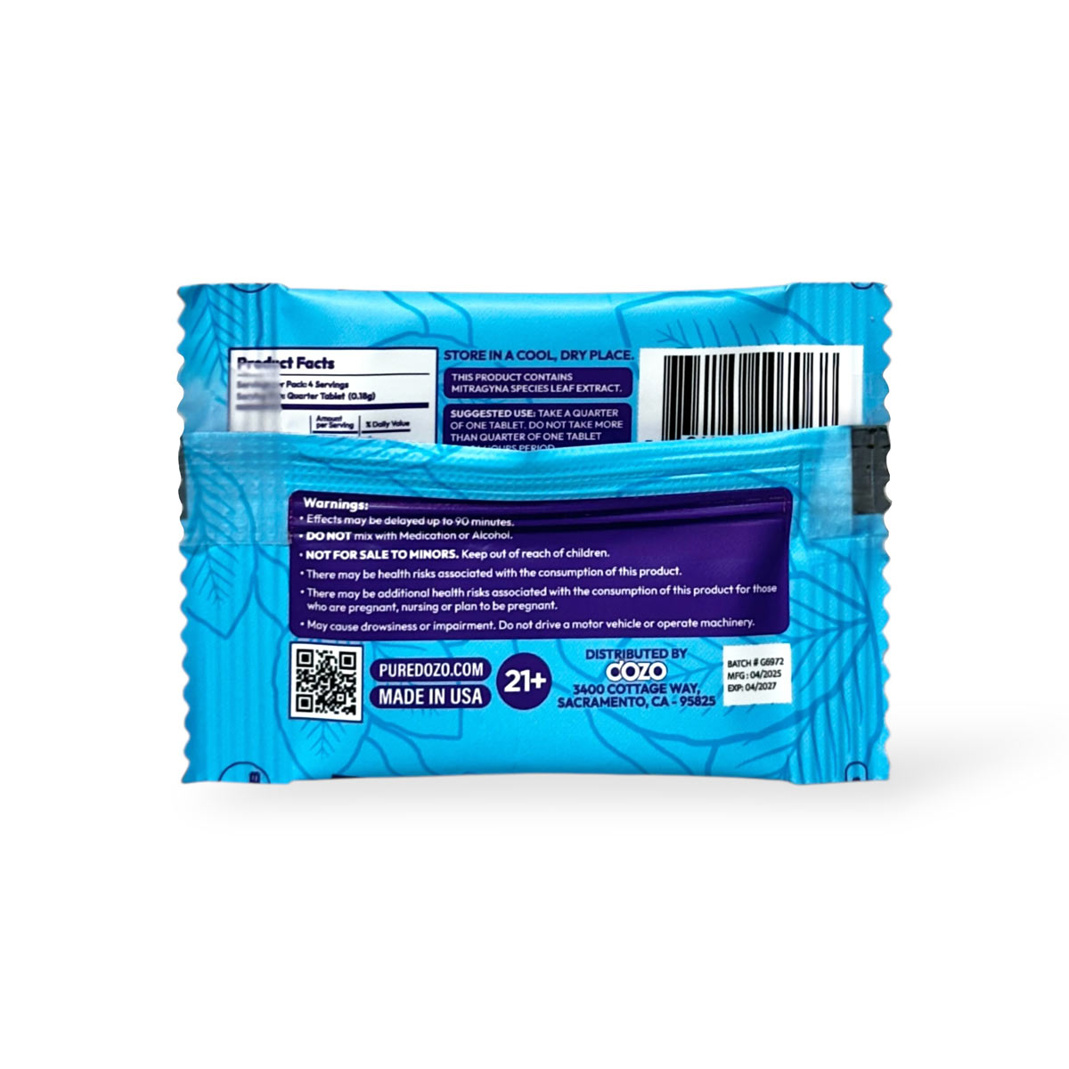 Dozo Perks Chill Berry Mello Blend 7-OH Tablets 35mg