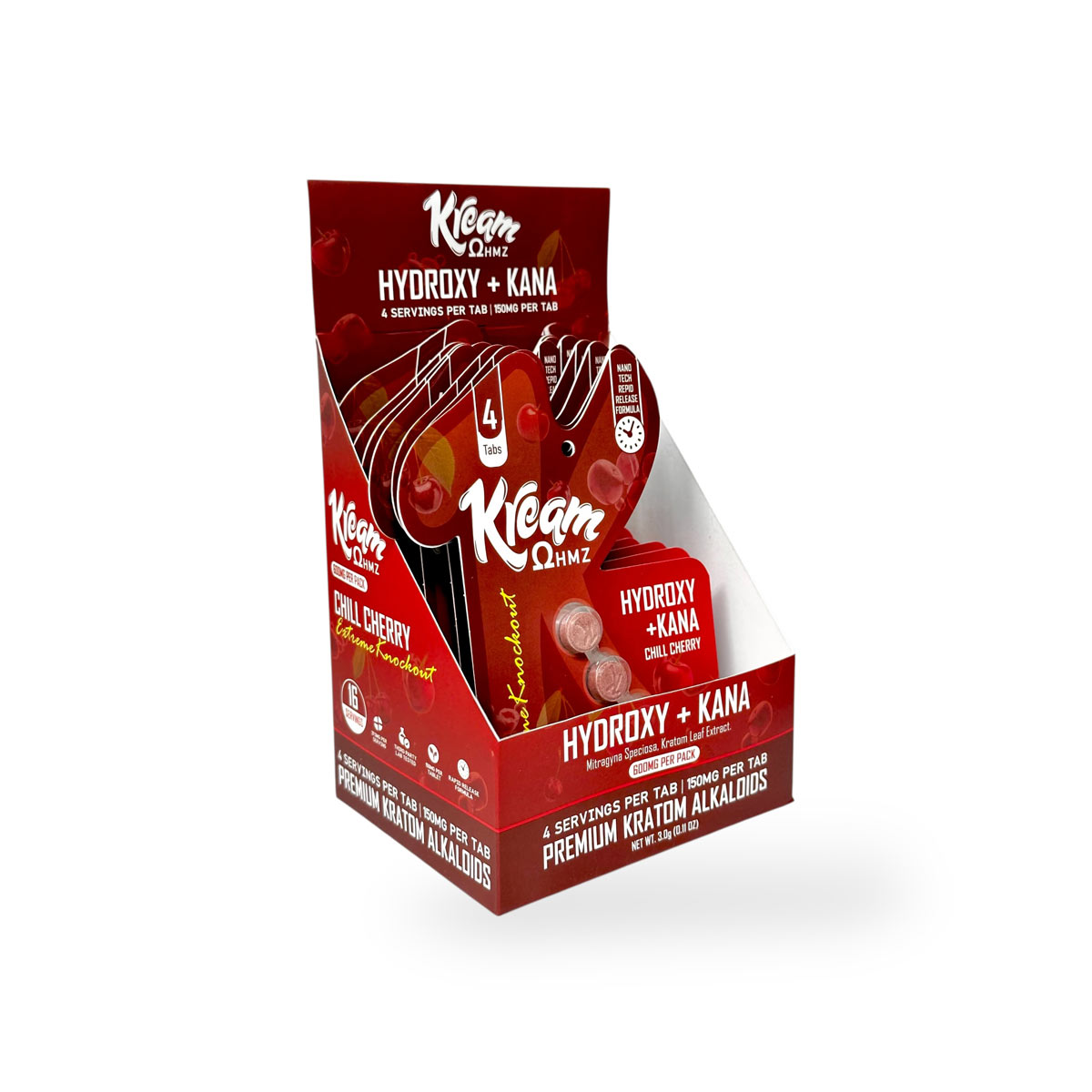 Kream OHMZ Chill Cherry 7-OH + Kana Tablet – 150mg