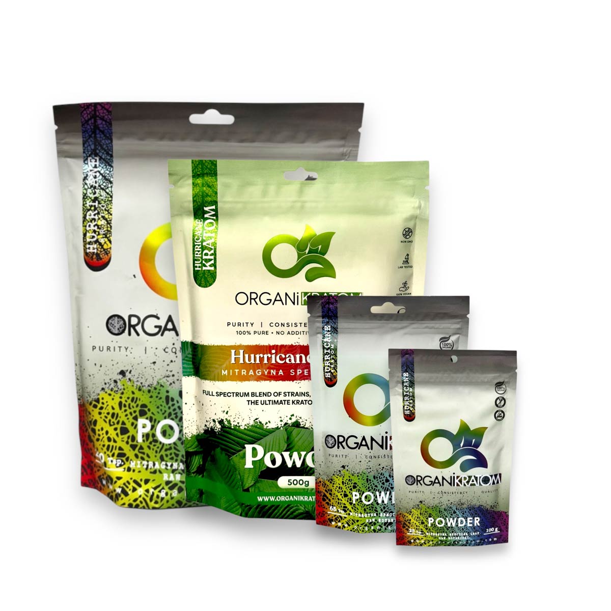 Organi Kratom Hurricane Blend Powder