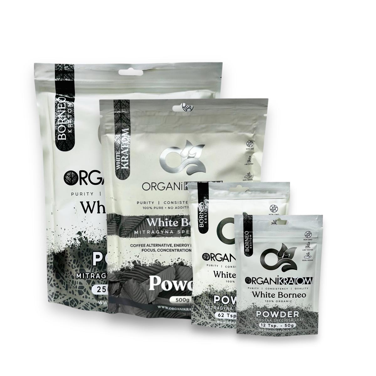 Organi Kratom White Borneo Powder