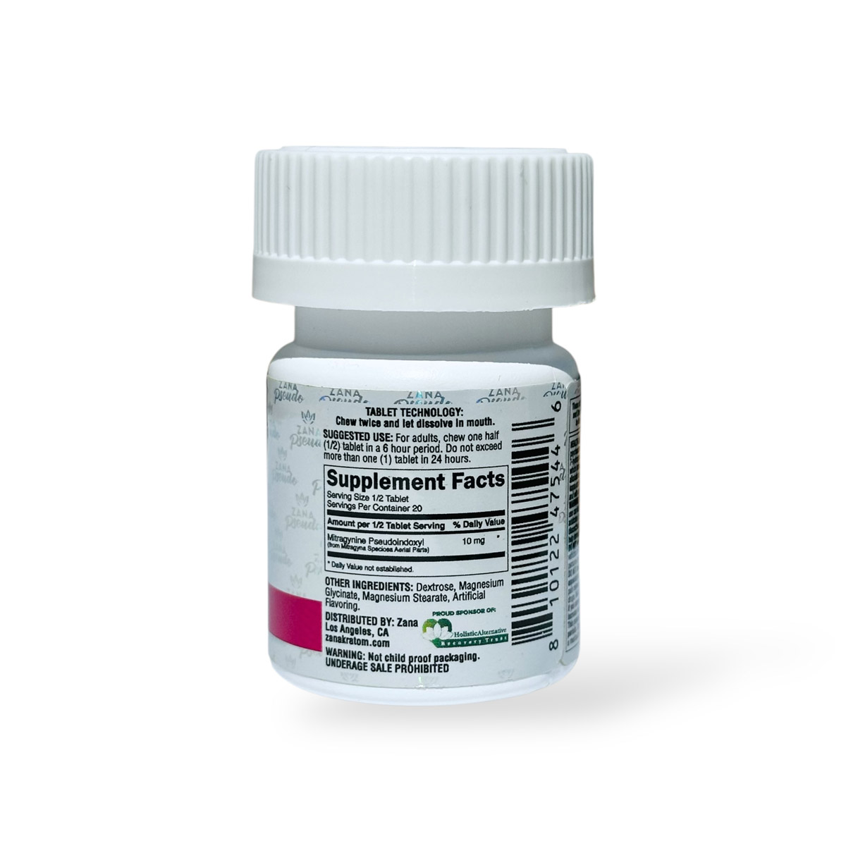 Zana Seven Pseudo Chewable Tablets 20mg – Fast Relief