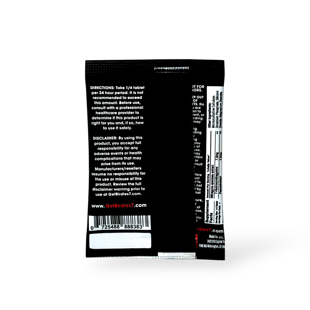 Birdies 7-OH Cardinals Cherry Chewable Tablets 60mg