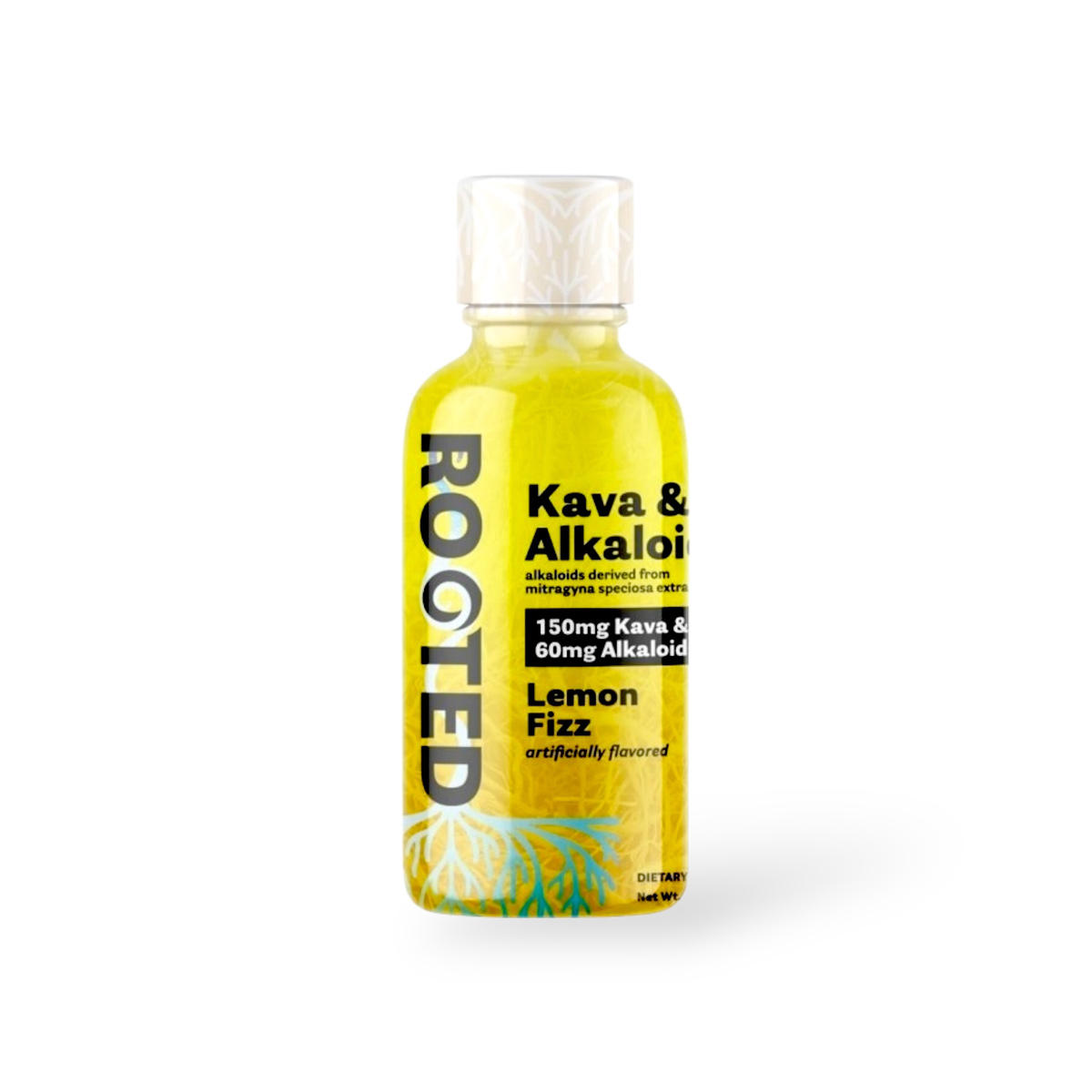 Rooted Kava & Alkaloids Shot Lemon Fizz 60ml