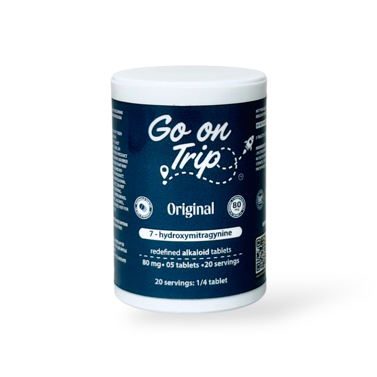 Go on Trip 7 - Hydroxymitragynine Chewable Tablets Original 80mg Per Tablet