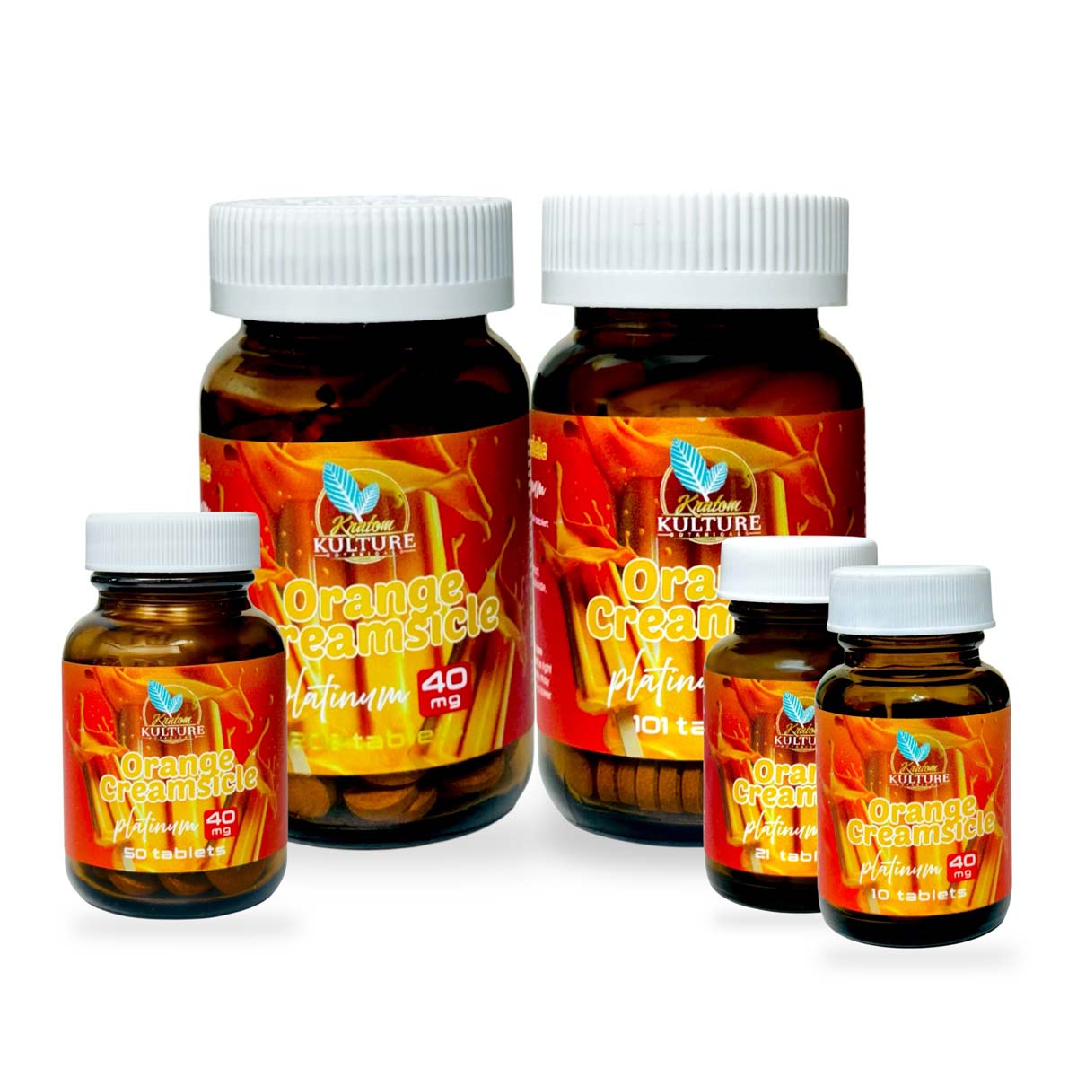 Kratom Kulture 7OHMZ Platinum Orange Creamsicle 40mg
