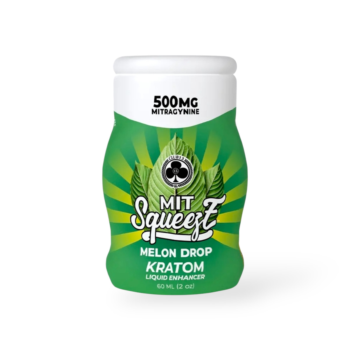 Club 13 MIT Squeeze Melon Drop Kratom 500mg 60ml