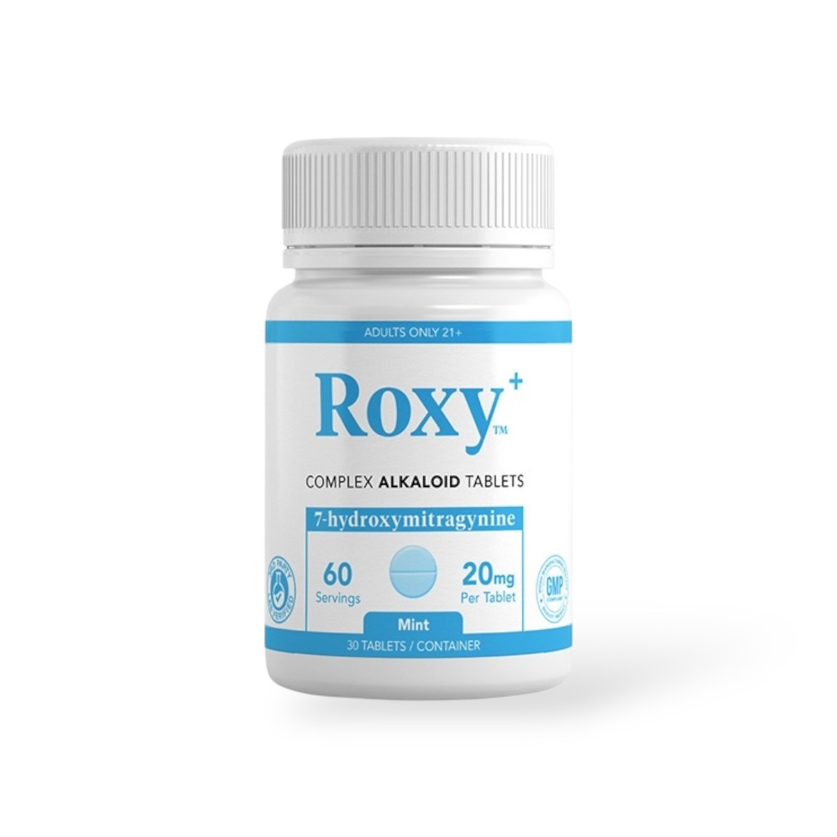 Roxy Complex Alkaloid 7-hydroxymitragynine Tablets 20mg