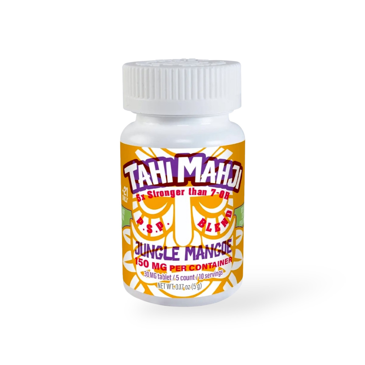 Tahi Mahji P.S.P. Blend Chewable Tablets Jungle Mango 30mg Per Tablet