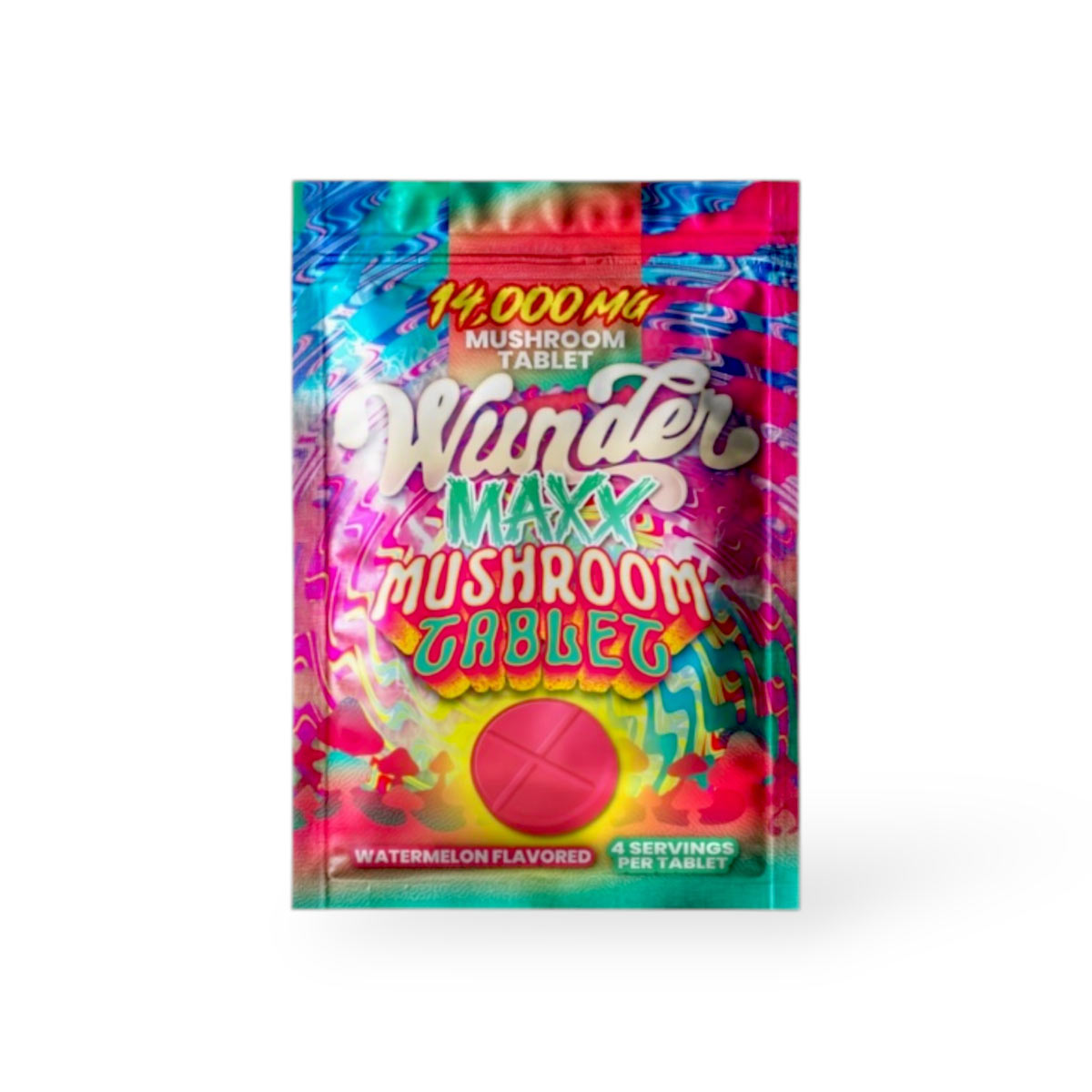 Wunder Maxx Mushroom Tablet Watermelon 1400mg