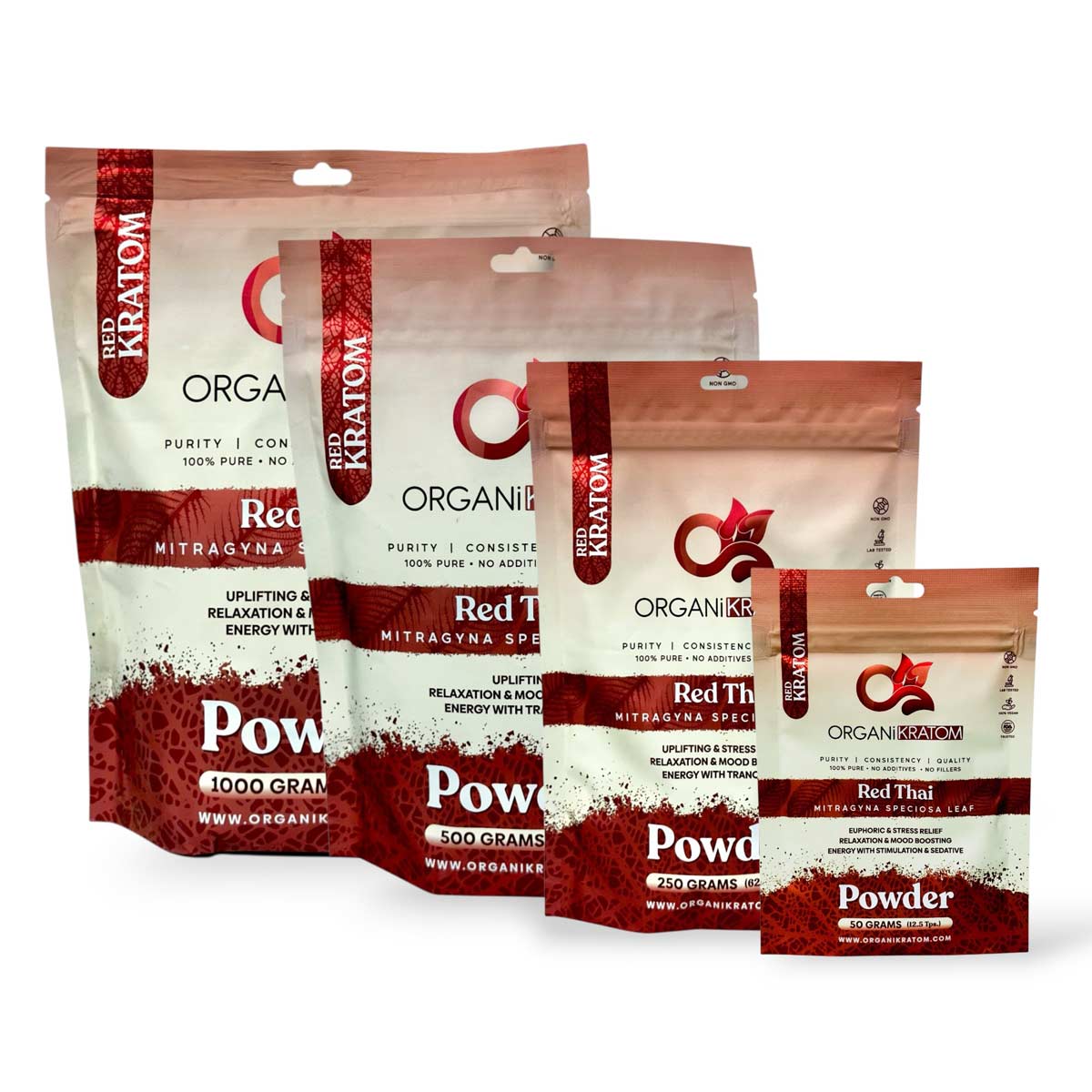 Organi Kratom Red Thai Powder