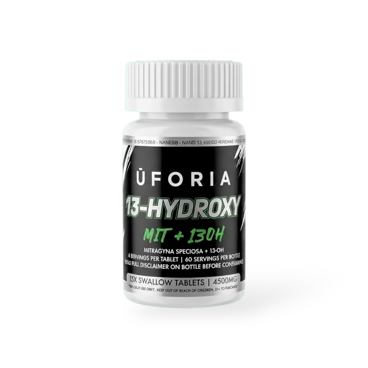 Uforia 13-Hydroxy MIT + 13OH Chewable Tablets Black 4500mg