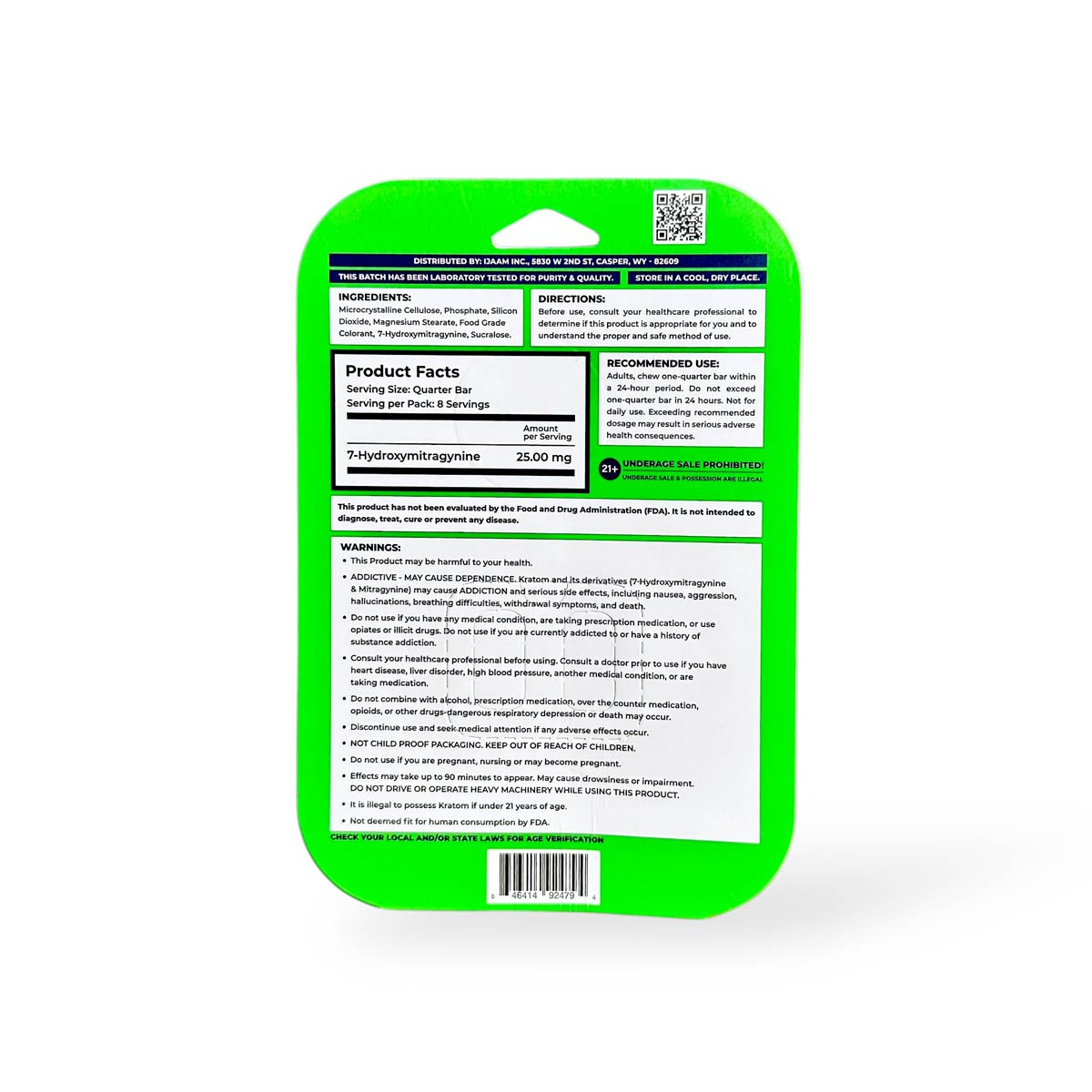 Proxie 7-Hydroxymitragynine Tablets Green Apple 100mg