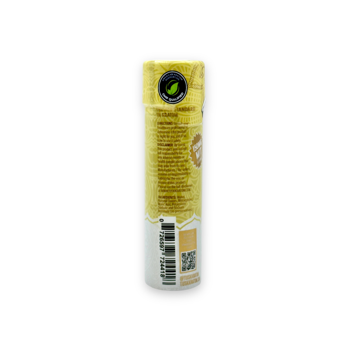 Tusk Gold Ultra Premium Kratom Liquid Vanilla Coffee 150mg