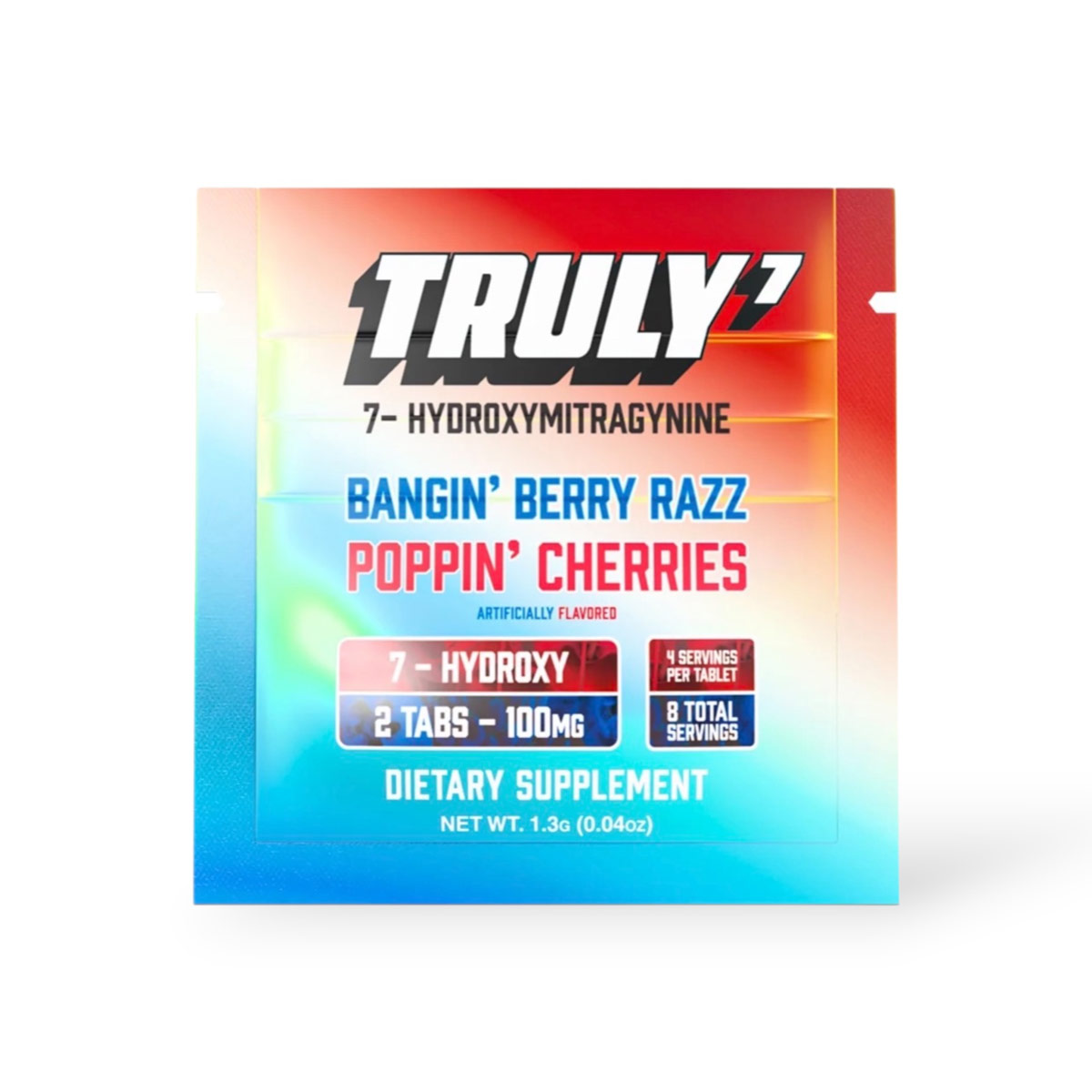 Truly7 7-Hydroxy 50mg Party Pack Chewable Tablets
