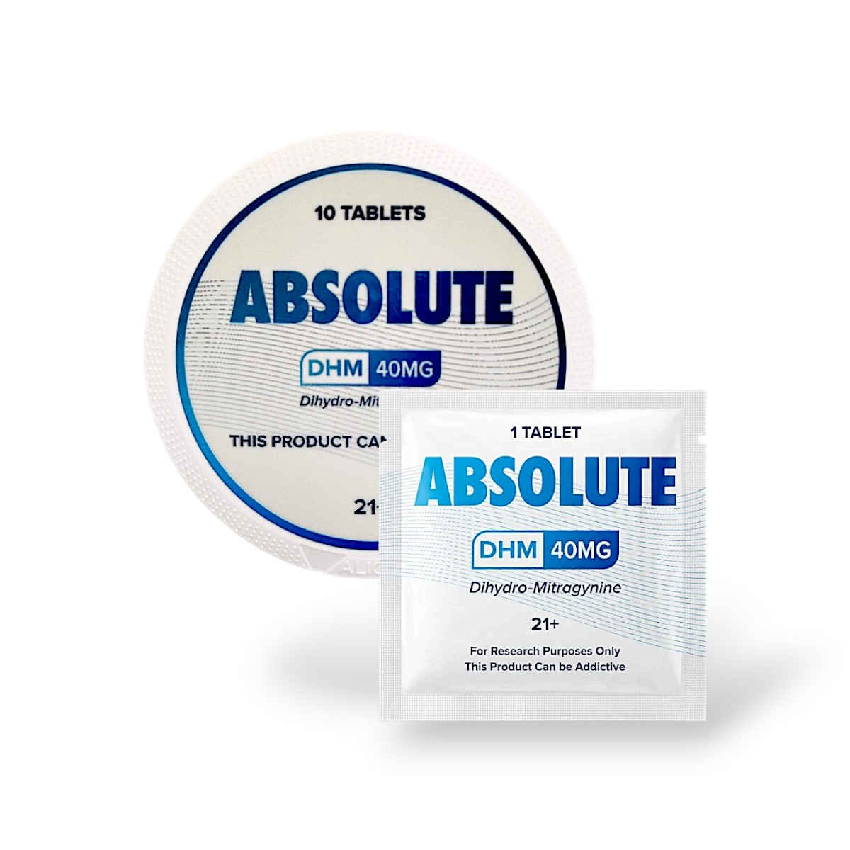 Absolute Dihydro-Mitragynine Chewable Tablets 40mg
