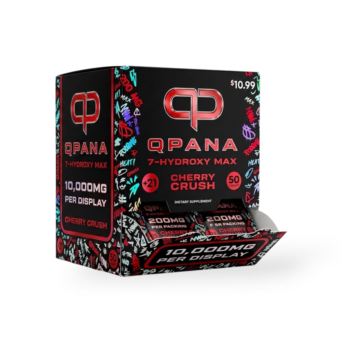 QPana 7-Hydroxy Max Cherry Crush 100mg