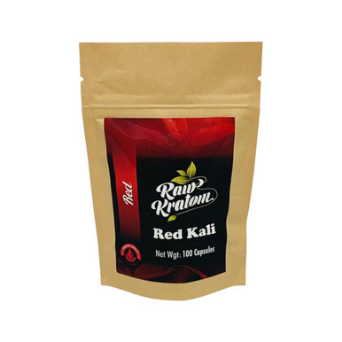 Raw Kratom Capsules Red Kali
