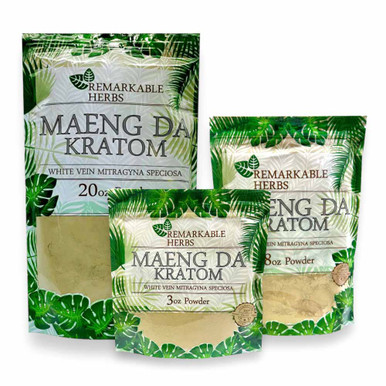 Remarkable Herbs Kratom Powder White Maeng Da