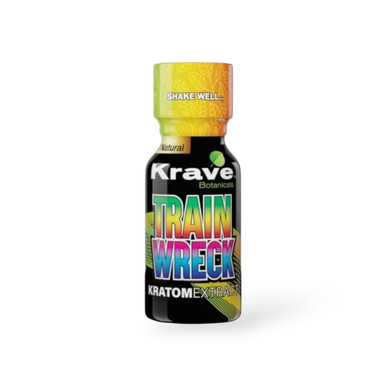 Krave Kratom Trainwreck Extract Shot 10mL
