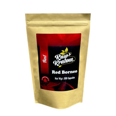 Raw Kratom Capsules Red Borneo