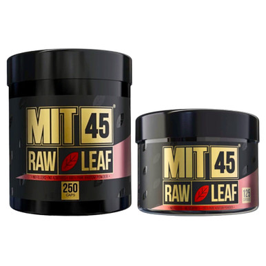 Mit 45 Raw Red Leaf Kratom Capsules