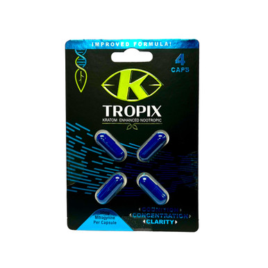 K Tropix Kratom Enhanced Nootropic Capsules