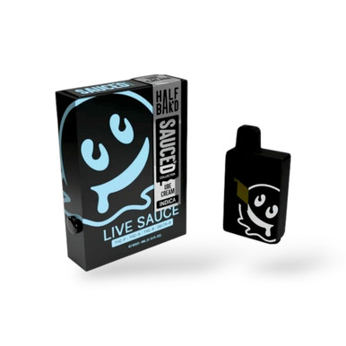 Half Bak'd Live Sauce Vape – 4ml Ube Cream Indica