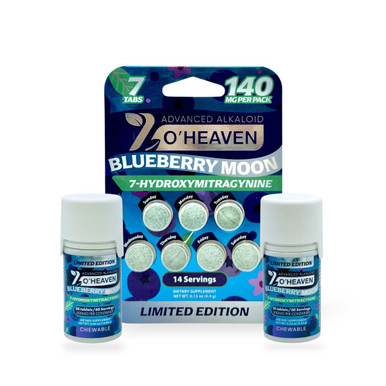 7 O'Heaven 7-Hydroxymitragynine Tablets | Blueberry Moon 20mg