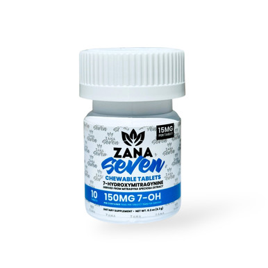 Zana Seven 7-OH Chewable Kratom Tablets 15mg Per Tablet