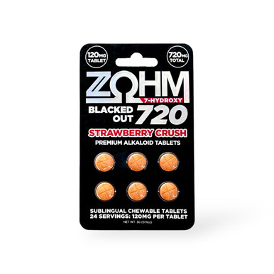 ZOHM 7-Hydro Chewable Tablets Strawberry Crush 120mg