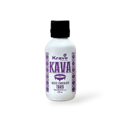Krave Kava Root Extract Shot White Chocolate Taro 2oz