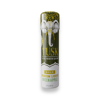 Tusk Gold Ultra Premium Kratom Liquid Green Apple 150mg