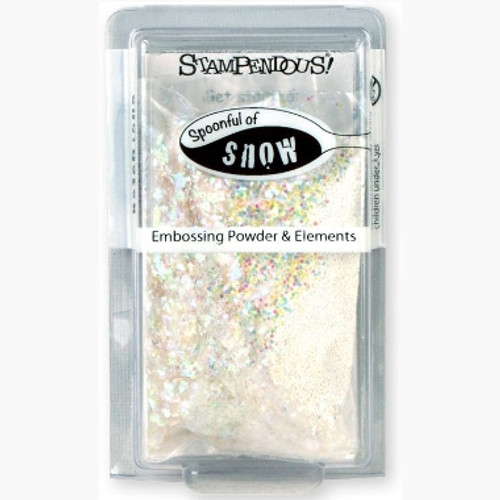 Embossing powder Spoonful of Snow