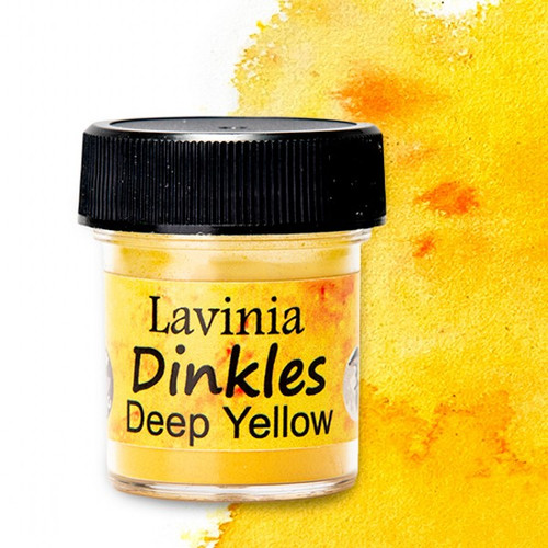 Pynt Lav Dinkles Pulver Deep Yellow