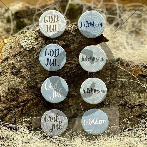 Pynt PD Chipboard jul 003, Blå