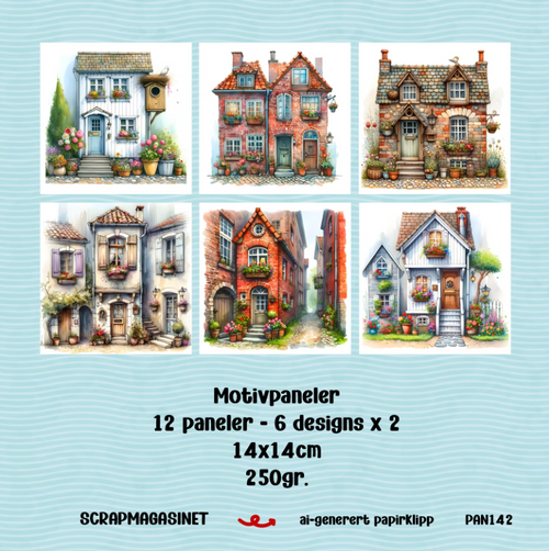 SM Motivpaneler 142 - 14x14cm