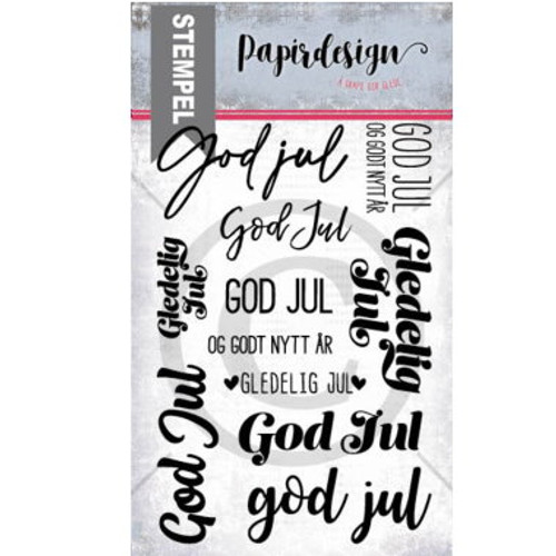 Stempel PD God Jul