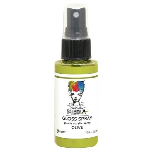 Media Gloss Spray Olive