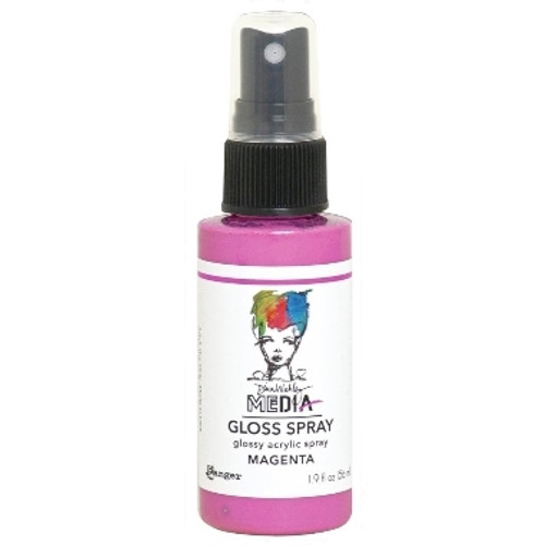 Media Gloss Spray Magenta