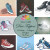 Pynt Toppers farget basket shoes 0261