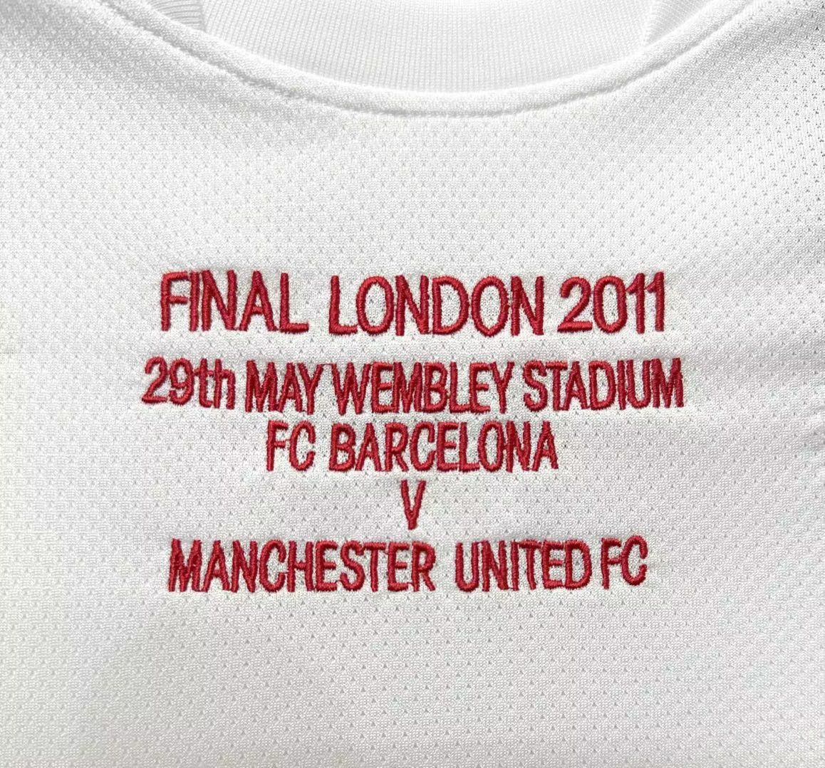 Manchester United 10/11 Men's Away Retro Shirt UCL Edition