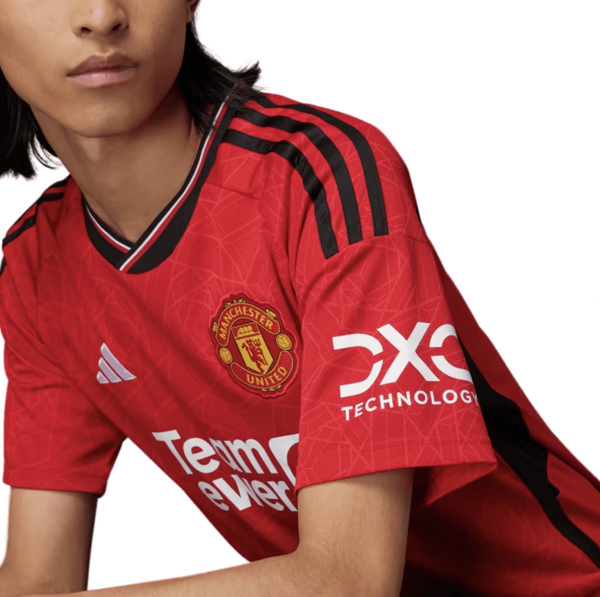 B.FERNANDES #8 Manchester United 23/24 Stadium Men's Home Shirt - PL Font