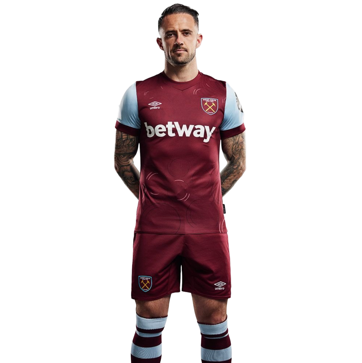 West Ham United 23/24 Stadium Men's Home Shirt
