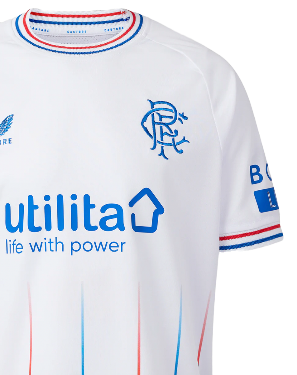 Rangers 23/24 Kid's Away Shirt and Shorts
