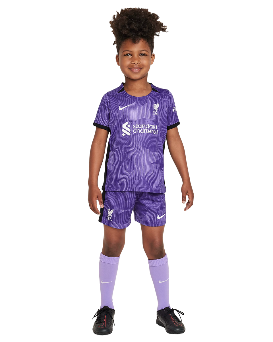 Liverpool 23/24 Kid's Third Shirt and Shorts